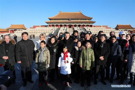 French President Visits Palace Museum